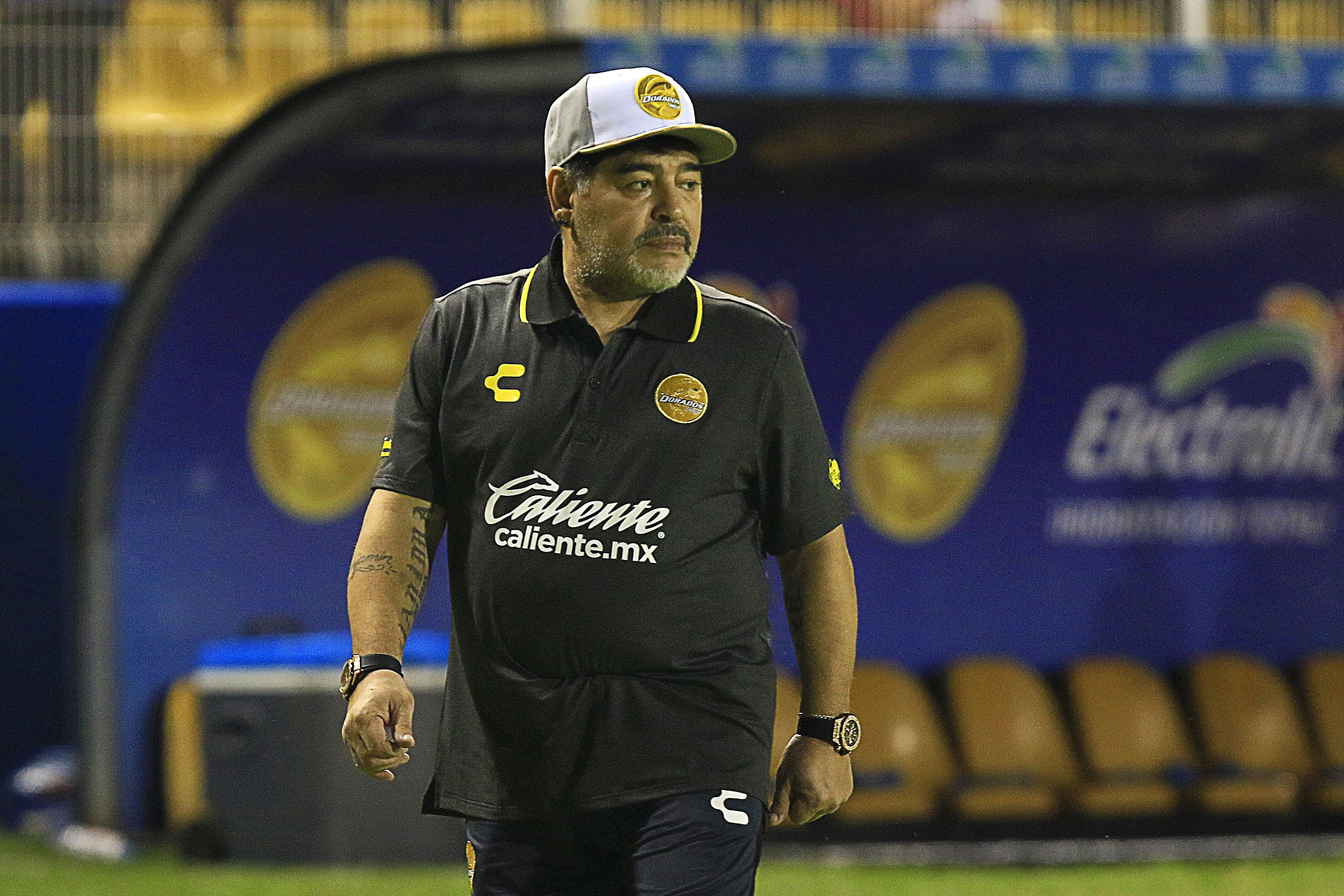 Maradona comenzó su aventura como DT en México