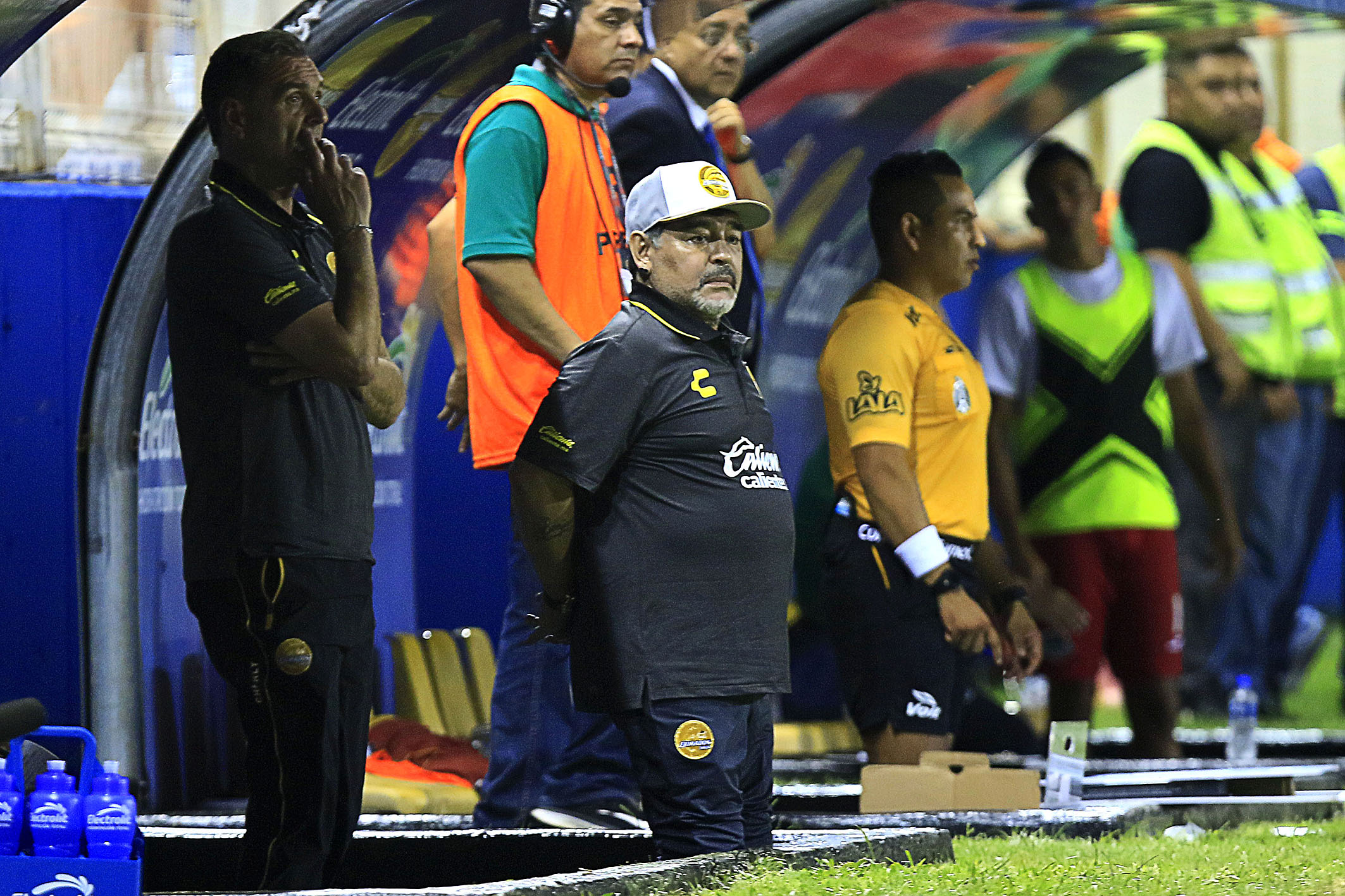 Maradona comenzó su aventura como DT en México