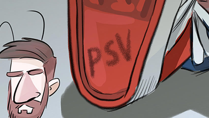 El Chucky conoció a una Pulga Diabólica en Champions League