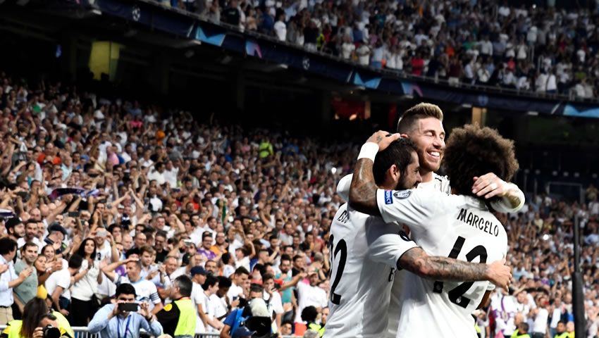 Con puros golazos, el Real Madrid tuvo un inicio de Campeón en la Champions