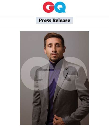 Héctor Herrera, portada de Octubre en GQ México