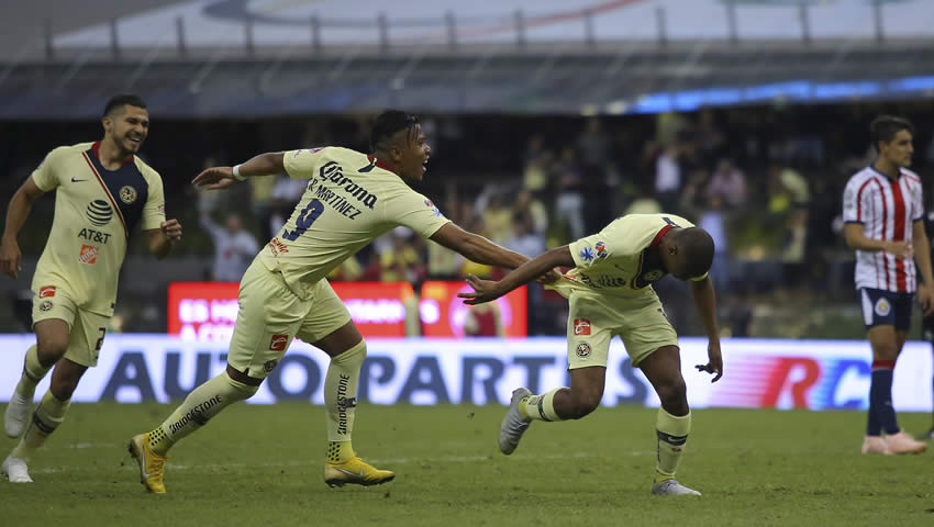 Las mejores imágenes del América vs Chivas del Apertura 2018 de Liga MX.