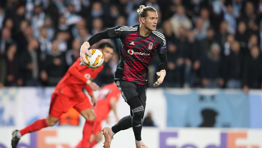 Karius se equivocó ahora en Europa League y Besiktas perdió