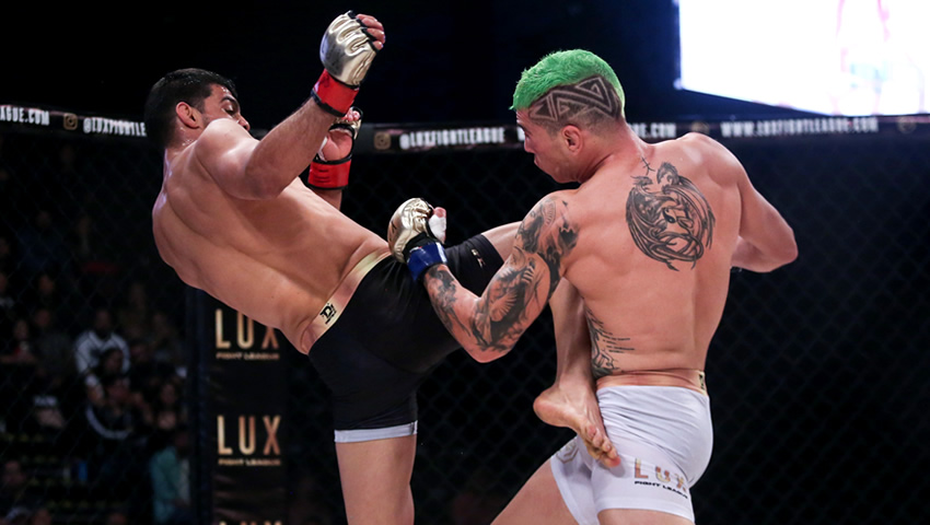 LUX Fight League: Hooligan Flores vence a Drako Cossio