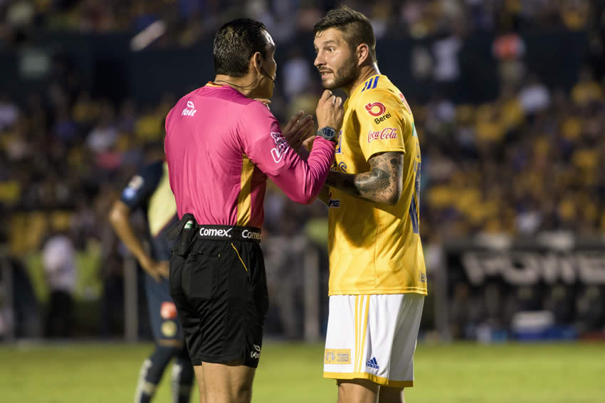 Fotos e imágenes del Tigres 2-3 América del Apertura 2018.