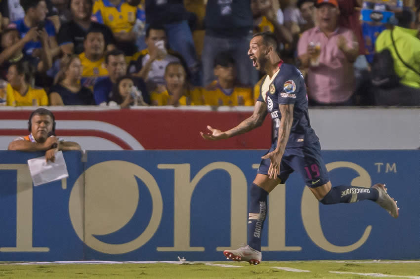 Fotos e imágenes del Tigres 2-3 América del Apertura 2018.