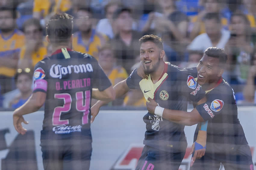Fotos e imágenes del Tigres 2-3 América del Apertura 2018.