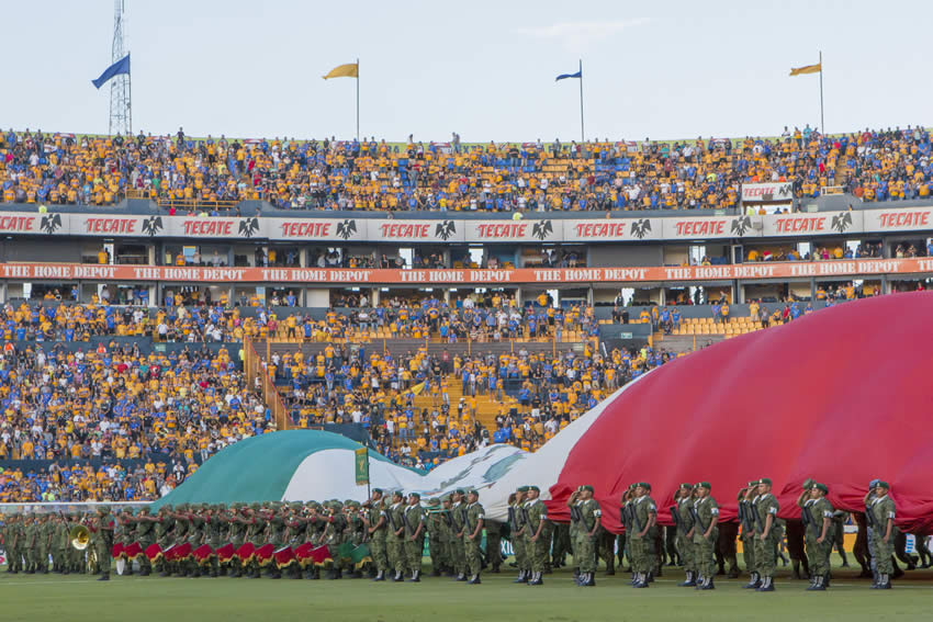 Fotos e imágenes del Tigres 2-3 América del Apertura 2018.