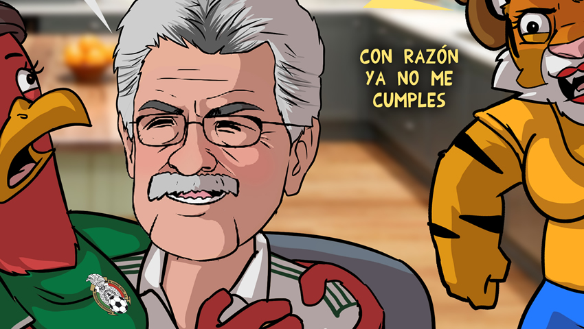 El Tuca con la otra...