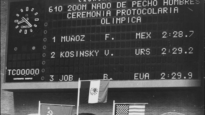 Así se vivieron los Juegos Olímpicos de México 68