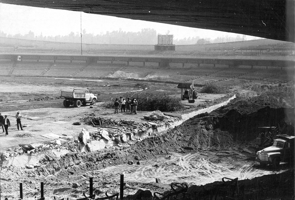 Así fueron construidas las sedes Olímpicas de México 68