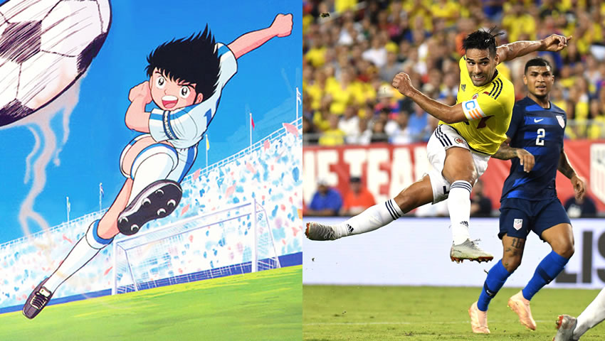 Radamel Falcao se compara con 'Oliver Atom' de Supercampeones