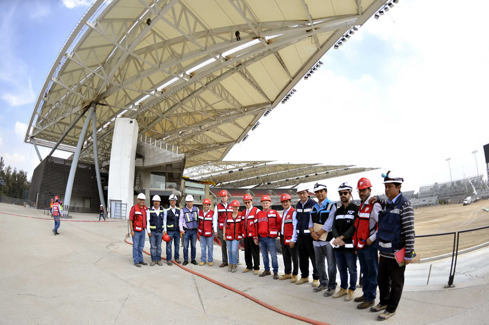 Estadio de Diablos Rojos toma forma con la colocación de butacas