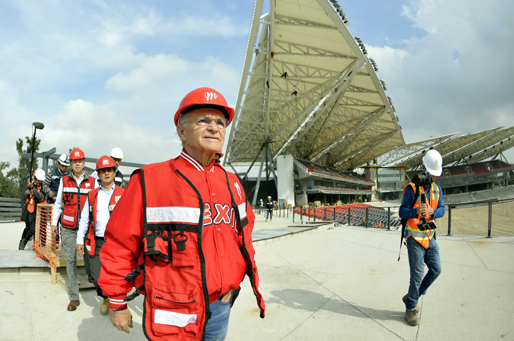 Estadio de Diablos Rojos toma forma con la colocación de butacas