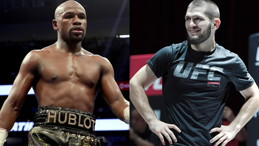 Floyd Mayweather y Khabib Nurmagomedov