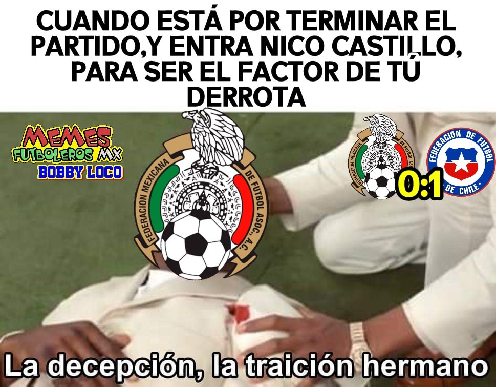 Mejores memes del México 0-1 Chile, partido amistoso de Fecha FIFA