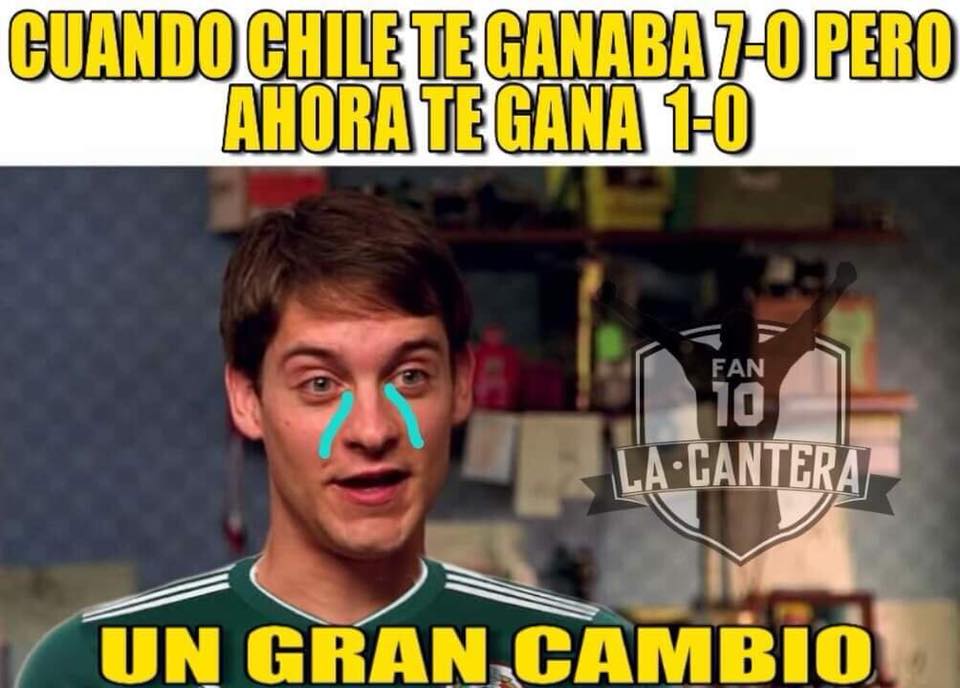 Mejores memes del México 0-1 Chile, partido amistoso de Fecha FIFA