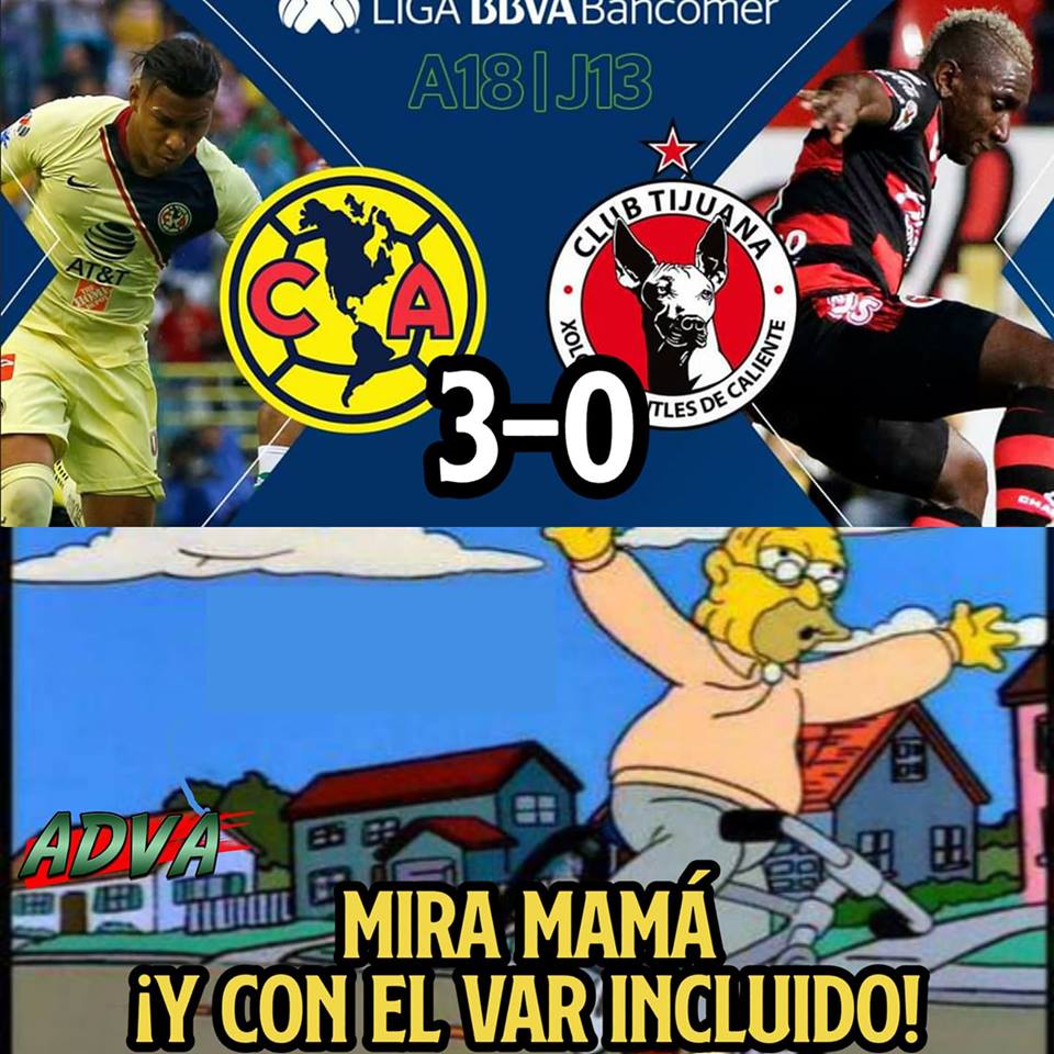 América súper líder, Cruz Azul volvió a las andadas y el estreno del VAR