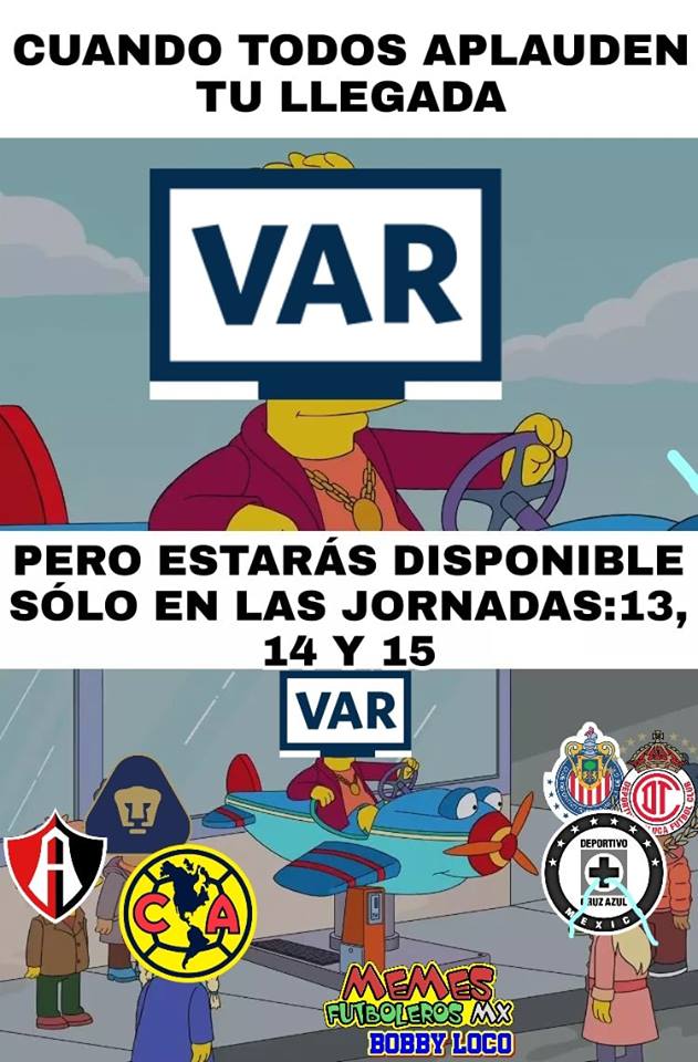 América súper líder, Cruz Azul volvió a las andadas y el estreno del VAR
