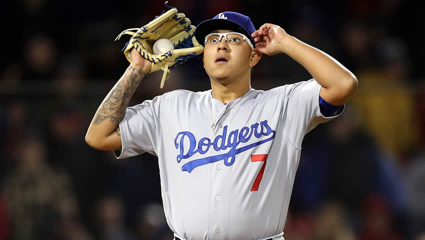 Julio Urías, Serie Mundial 2018