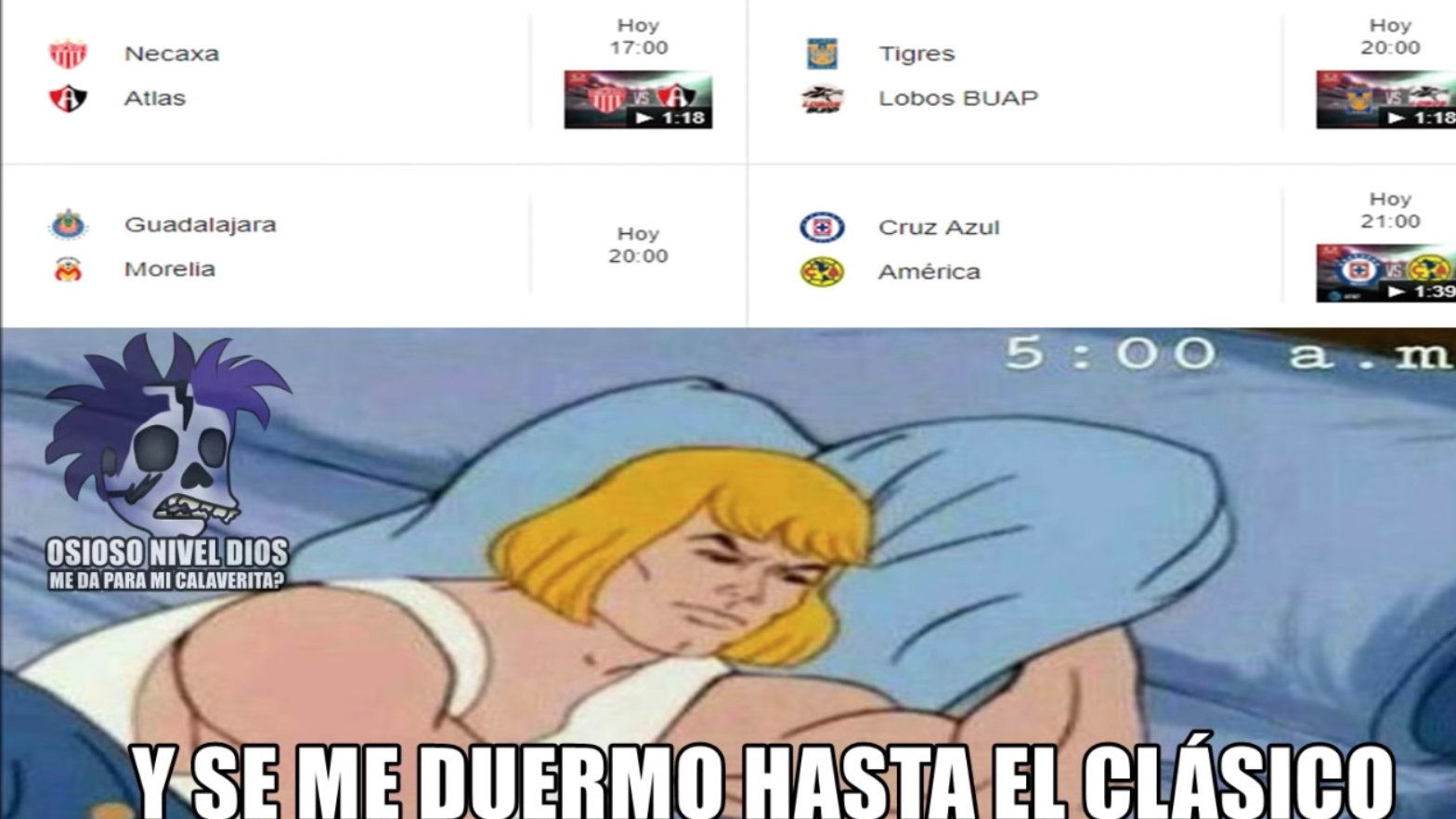 Diviértete con los mejores memes del Cruz Azul- América
