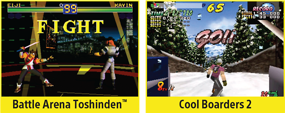 Los 20 juegos que estarán en la PlayStation Classic