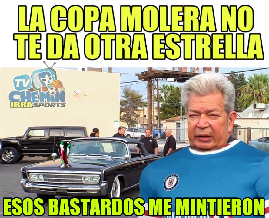 Ni por ser Campeón de Copa, Cruz Azul se salvó de los memes