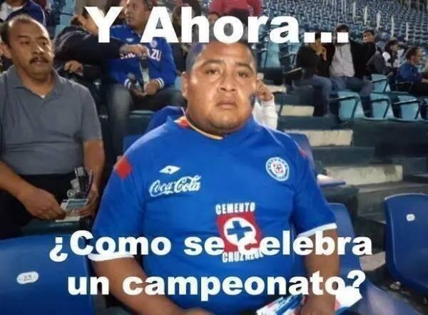 Ni por ser Campeón de Copa, Cruz Azul se salvó de los memes