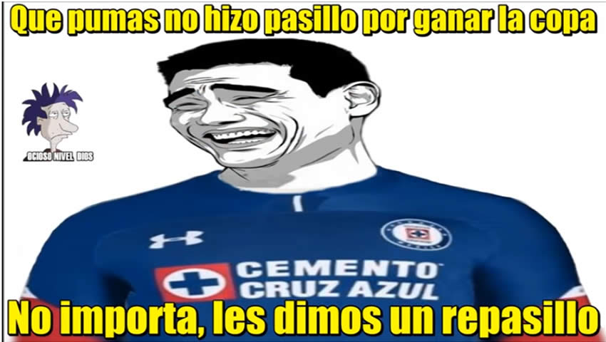 Chivas ama su disfraz de 'muerto' y Cruz Azul es el amo; memes de la Jornada 15