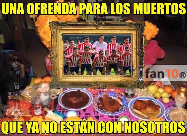 Chivas ama su disfraz de 'muerto' y Cruz Azul es el amo; memes de la Jornada 15