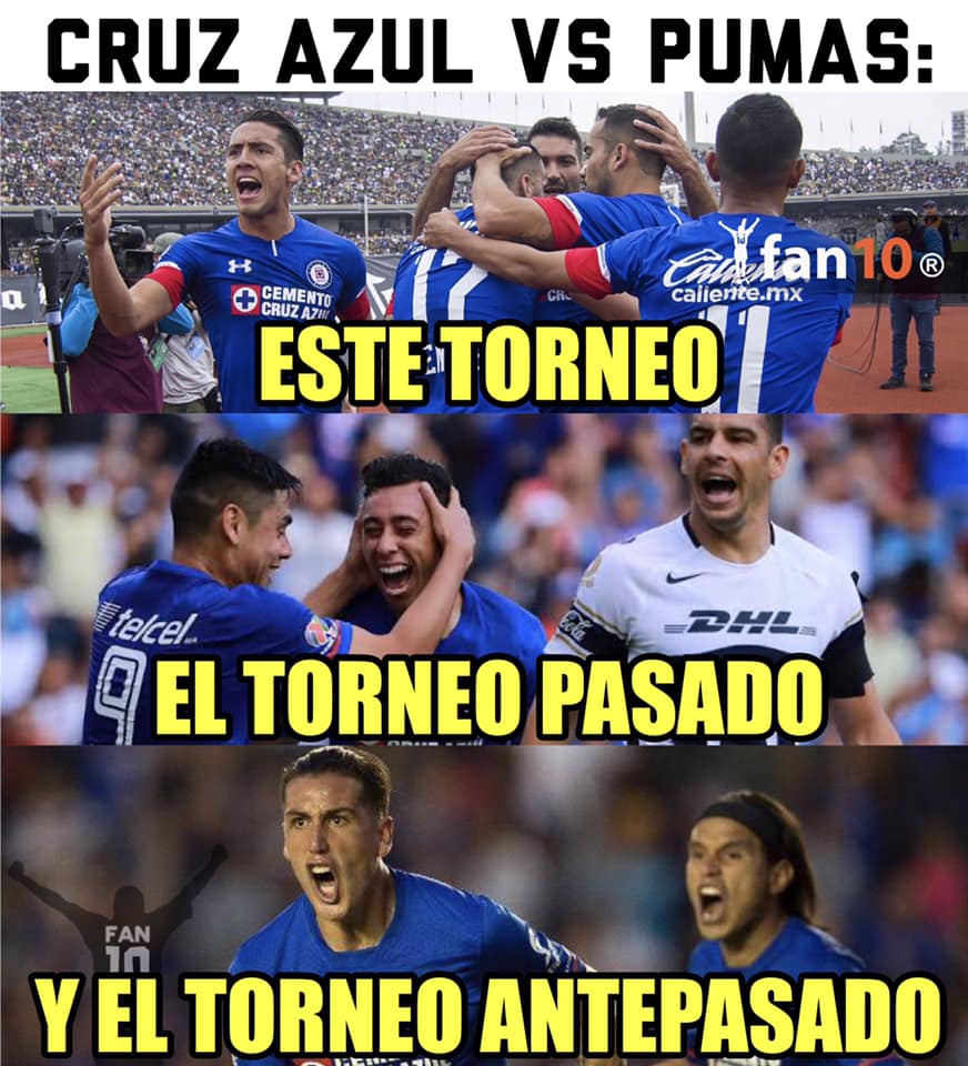 Chivas ama su disfraz de 'muerto' y Cruz Azul es el amo; memes de la Jornada 15