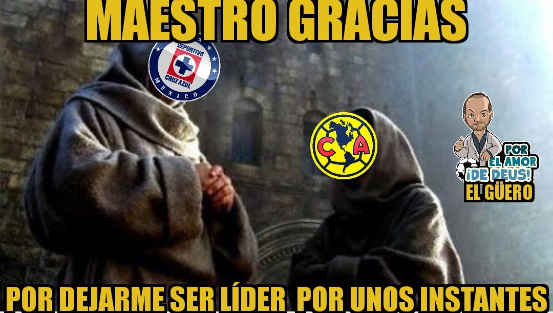 Chivas ama su disfraz de 'muerto' y Cruz Azul es el amo; memes de la Jornada 15