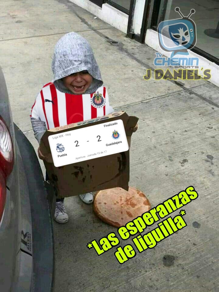 Chivas ama su disfraz de 'muerto' y Cruz Azul es el amo; memes de la Jornada 15