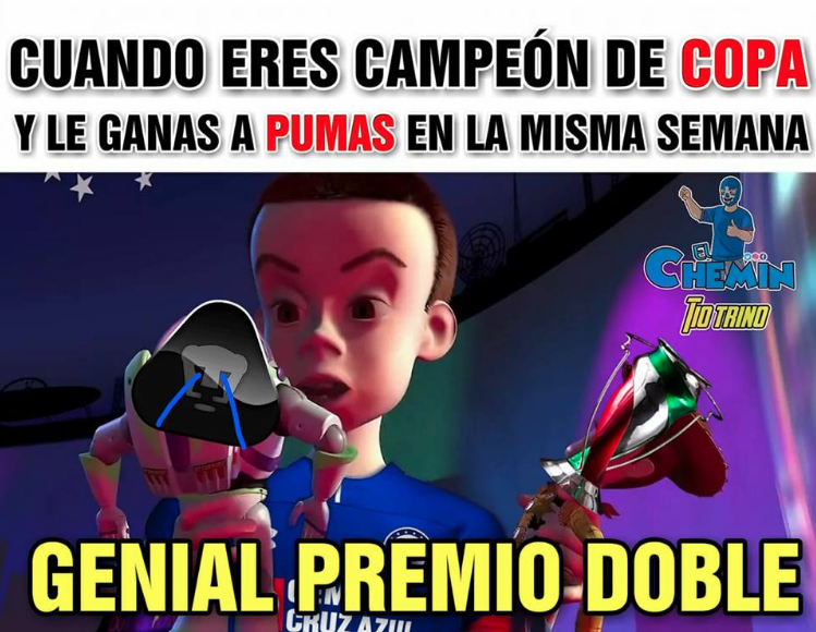 Chivas ama su disfraz de 'muerto' y Cruz Azul es el amo; memes de la Jornada 15