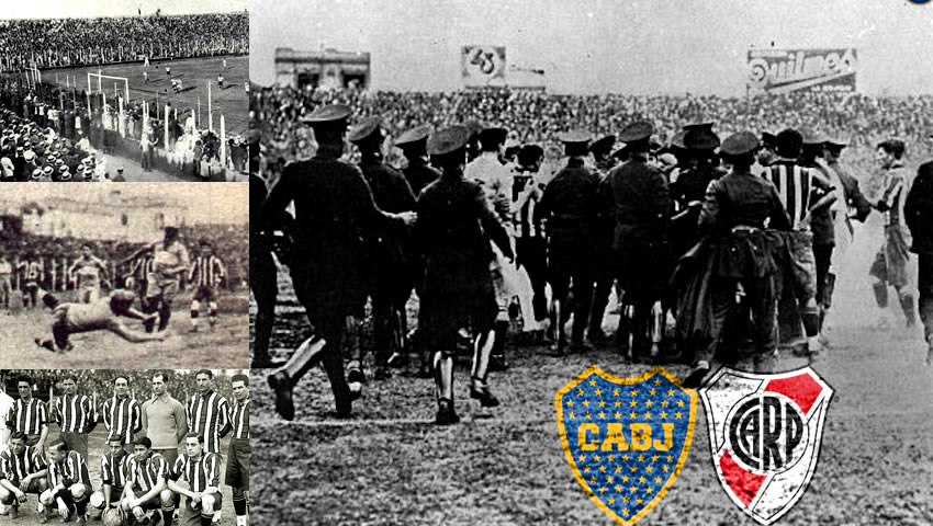 Conoce cuándo fue el primer superclásico profesional de Argentina.