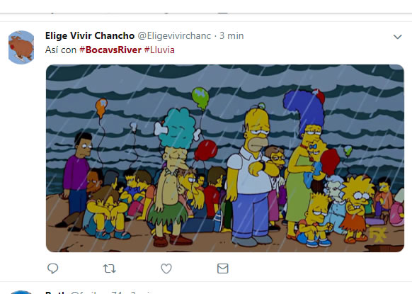 Los memes de la suspensión del partido de Ida entre Boca y River