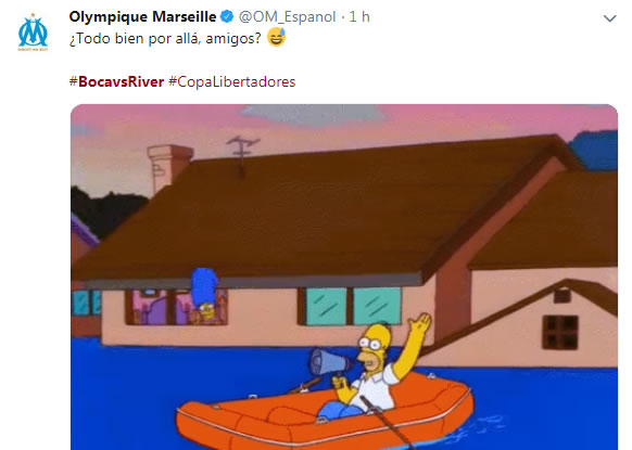 Los memes de la suspensión del partido de Ida entre Boca y River