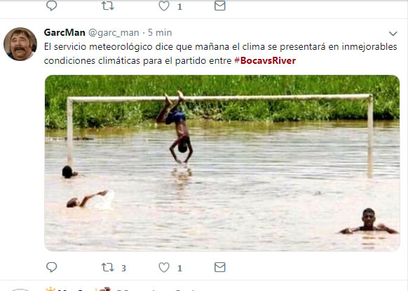 Los memes de la suspensión del partido de Ida entre Boca y River