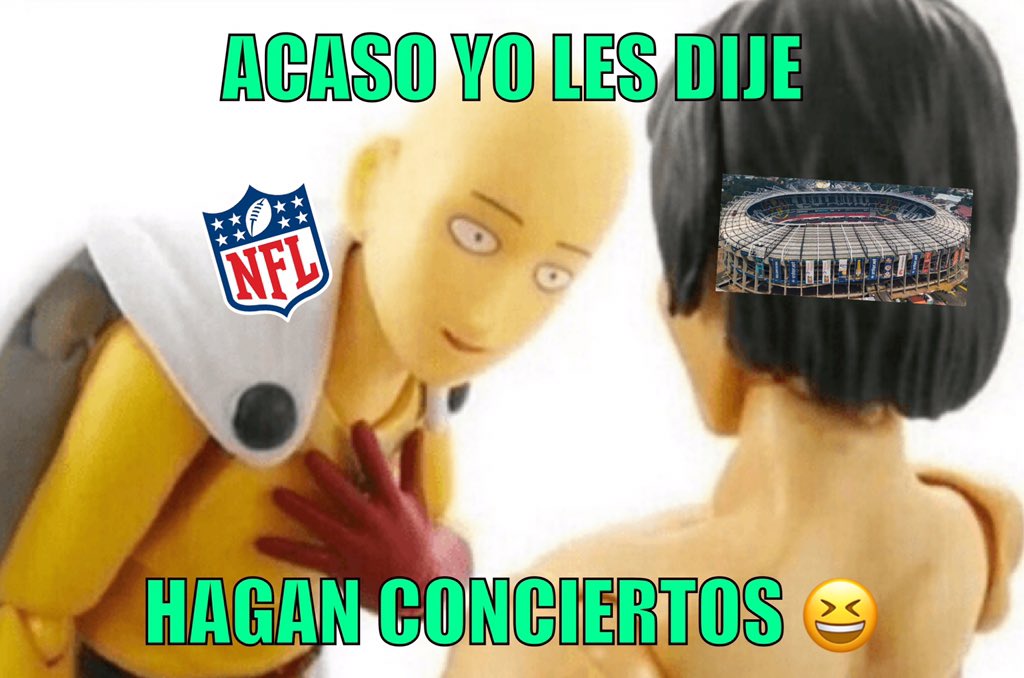 Mejores memes de la cancelación del partido NFL en México