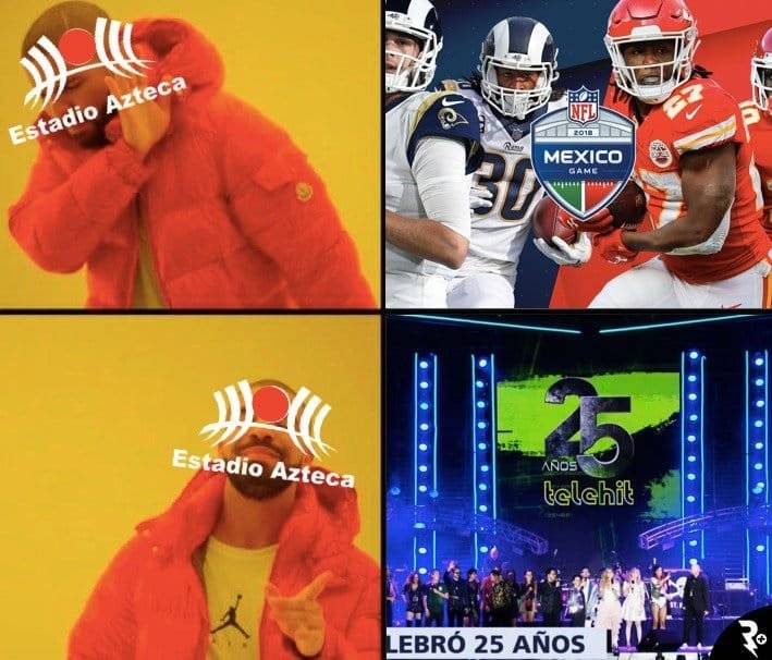 Mejores memes de la cancelación del partido NFL en México