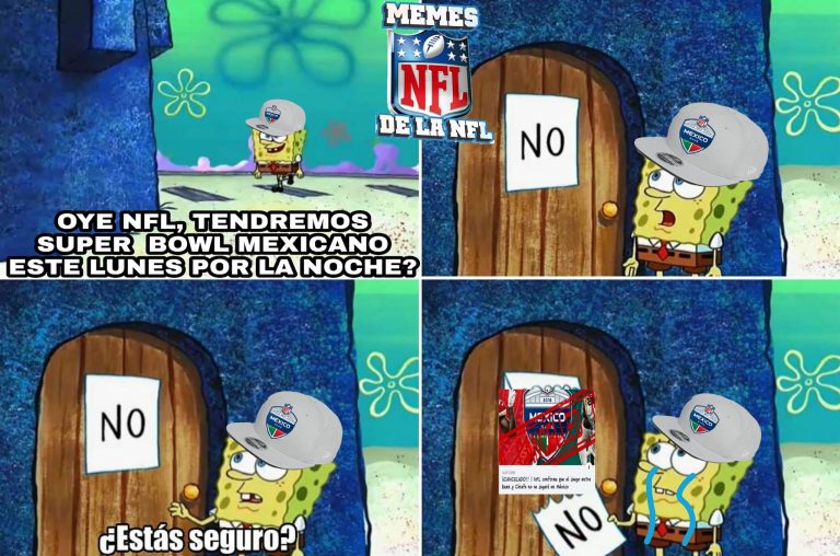 Mejores memes de la cancelación del partido NFL en México