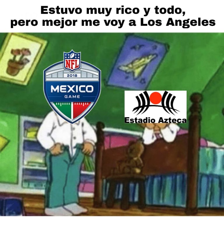 Mejores memes de la cancelación del partido NFL en México