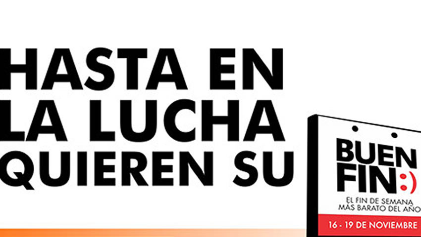 ¡Llegó el Buen Fin al pancracio!