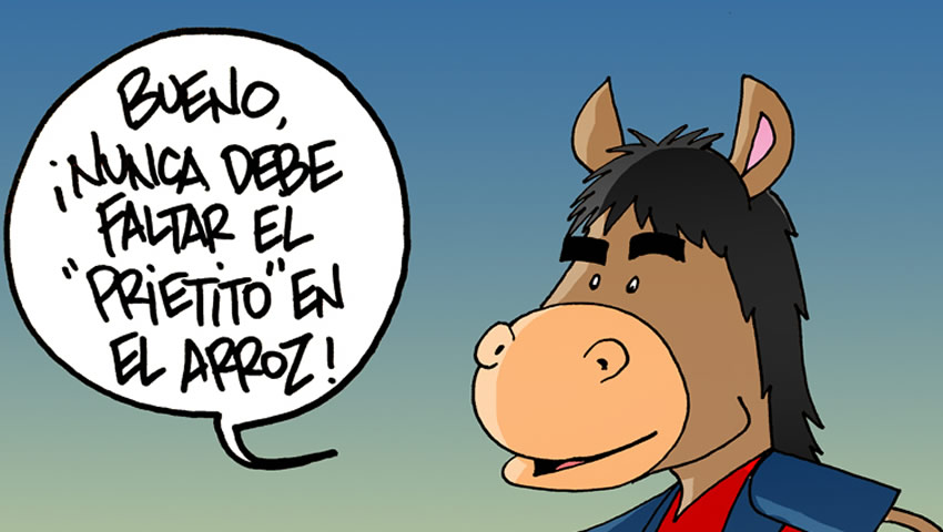 Un 'Prietito' en el arroz