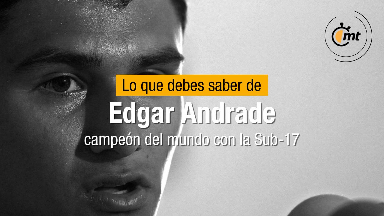 Edgar Andrade campeón con la selección nacional Sub-17 en 2005