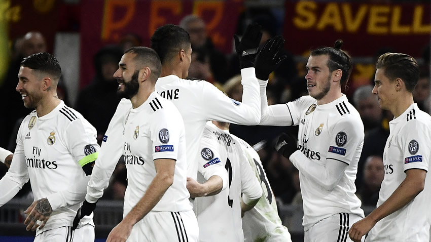 Real Madrid venció a la Roma; ambos ya están en Octavos de Champions