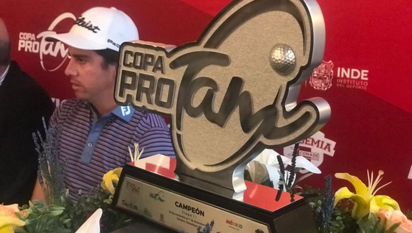 Tamaulipas, sede de la gira de Golf Profesional