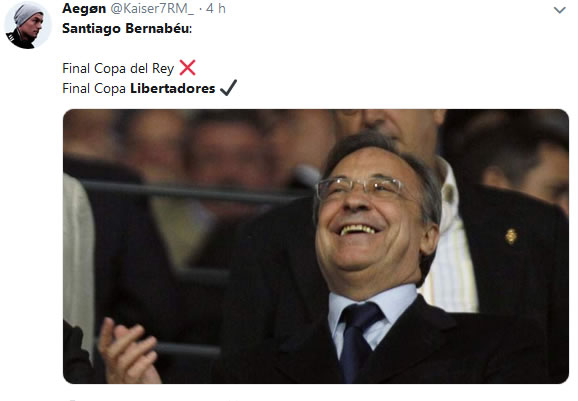 Memes del River vs Boca en el Bernabéu