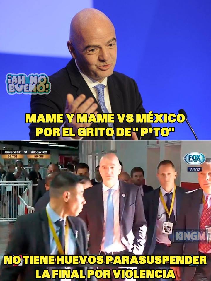 Memes del River vs Boca en el Bernabéu