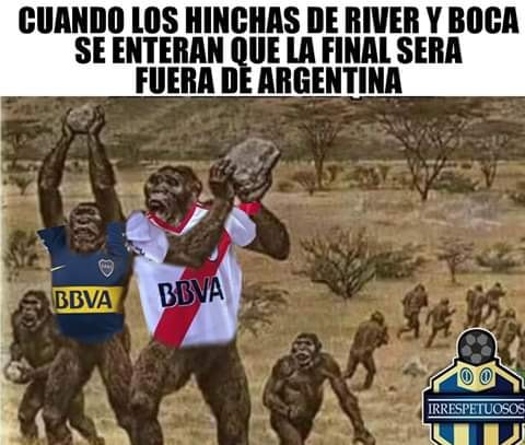 Memes del River vs Boca en el Bernabéu